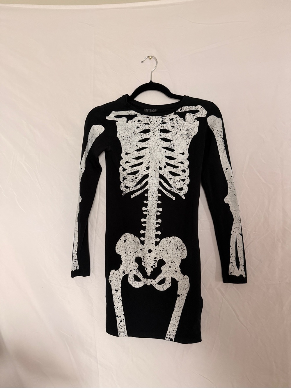Skeleton Halloween Dress Small